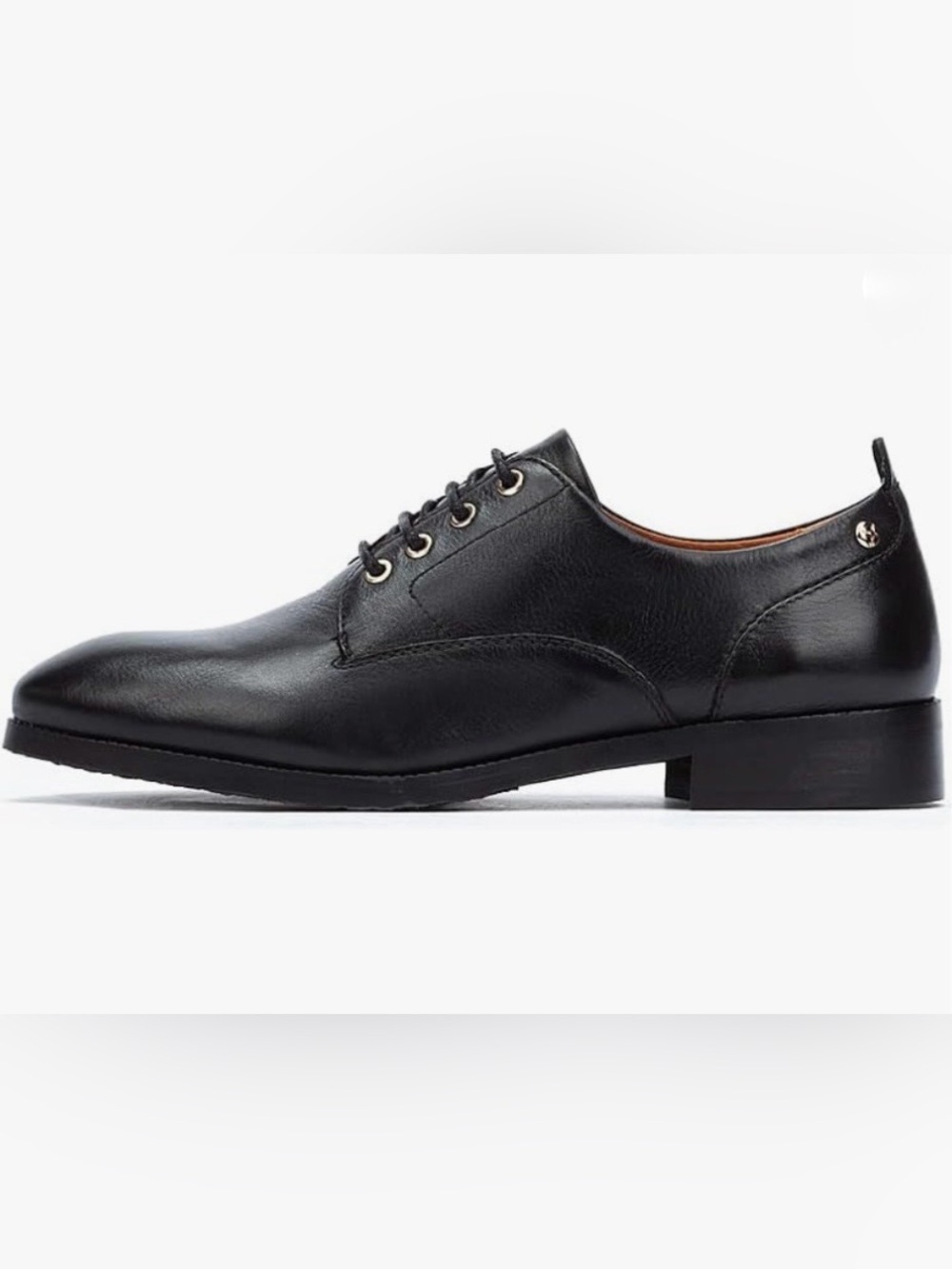 PIKOLINOS Women’s Black Leather Lace-Up Flats Size 41= US Size 10 - Picture 4 of 16